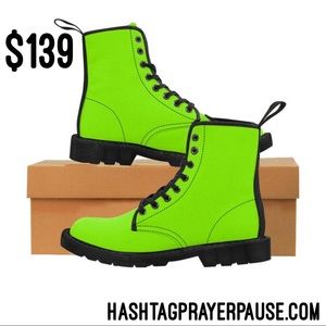 #PrayerPause Limelight Men's Martin Boots